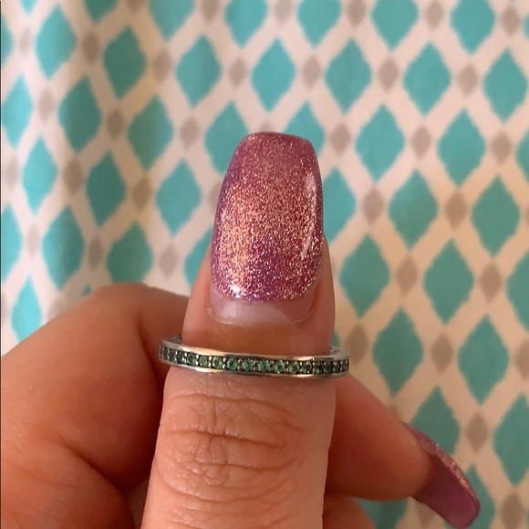 Pandora Jewelry - Green Pandora Ring